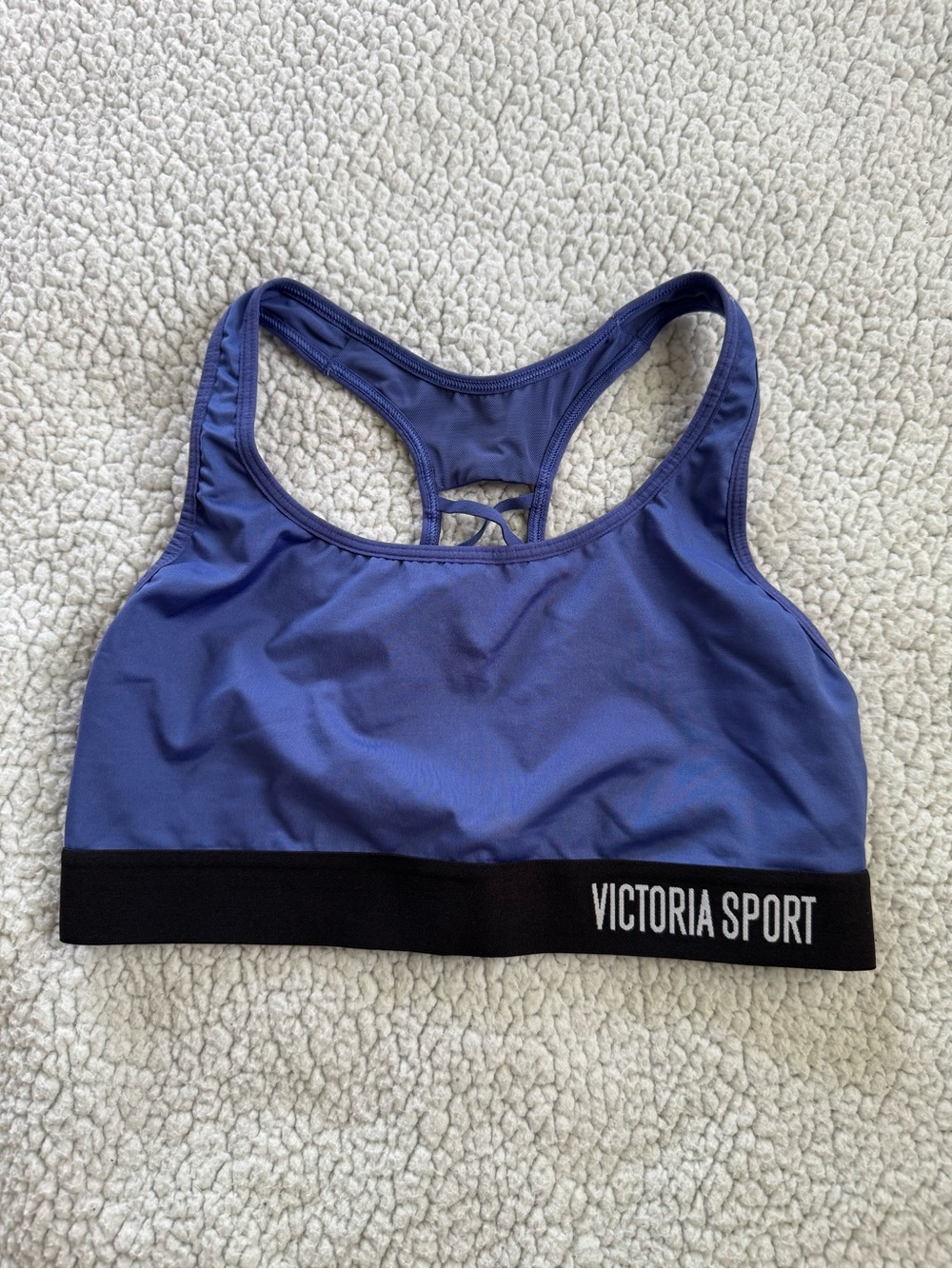 Victoria's Secret Victoria Sport Purple-Blue Racerback Sports Bra